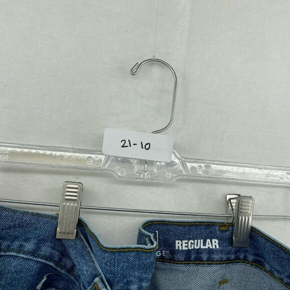 George Jeans Men's Sz 36x30 Blue Denim Medium Wash Regular Tapered Leg Mid Rise - Picture 12 of 12